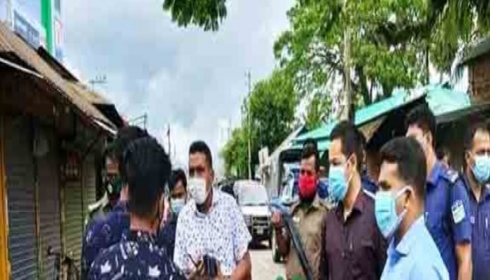 লকডাউন বাস্তবায়নে কঠোর প্রশাসন