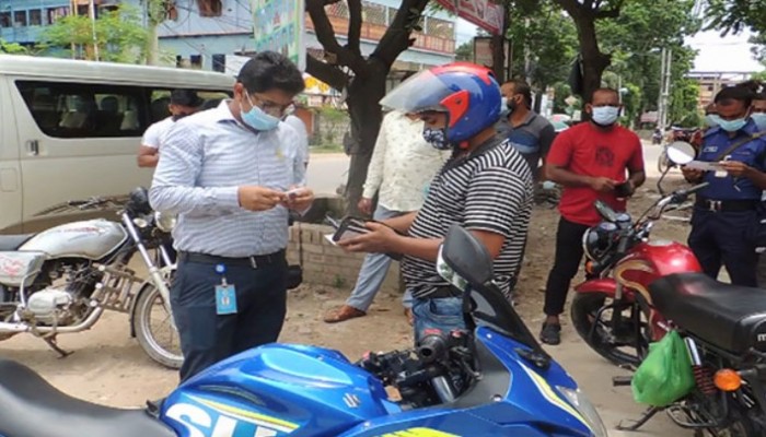 ঝিনাইদহে ৮৬ মামলায় ৪৩ হাজার টাকা জরিমানা