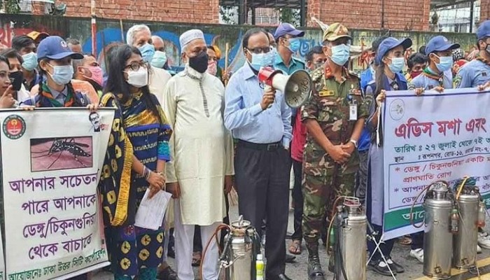 মশক নিধনে জরিমানার মুখে কাউন্সিলর