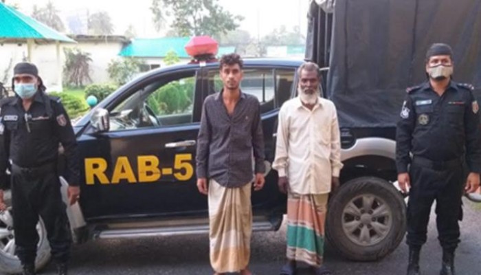 নাটোরে মানবপাচার ও ধর্ষণ মামলার আসামি গ্রেফতার