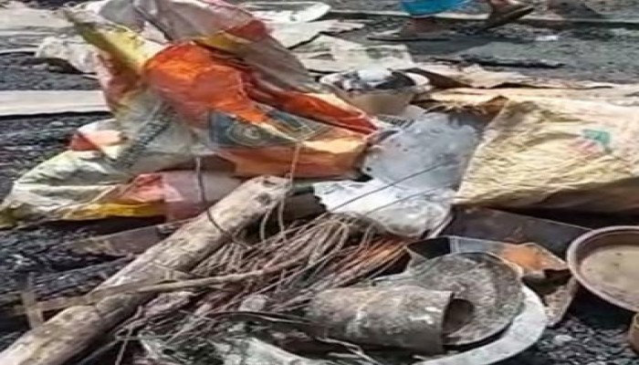 মুন্সীগঞ্জের লৌহজংয়ে অগ্নিকাণ্ডে ৪৬টি ঘর পুড়ে ছাই