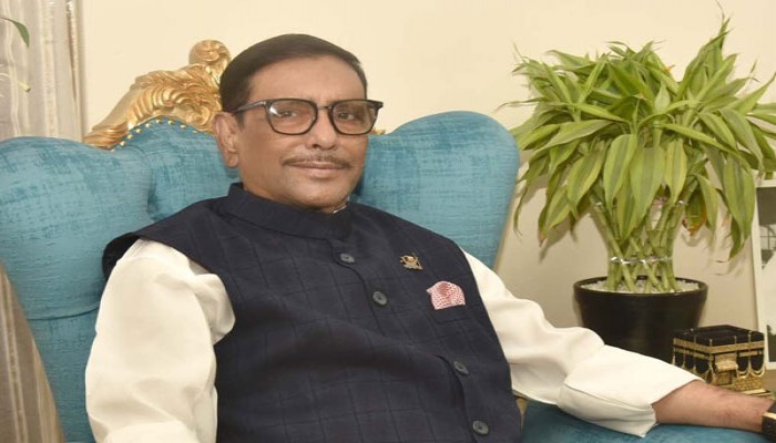 বিএনপির রাজনীতি এখন লাইফ সাপোর্টে : ওবায়দুল কাদের