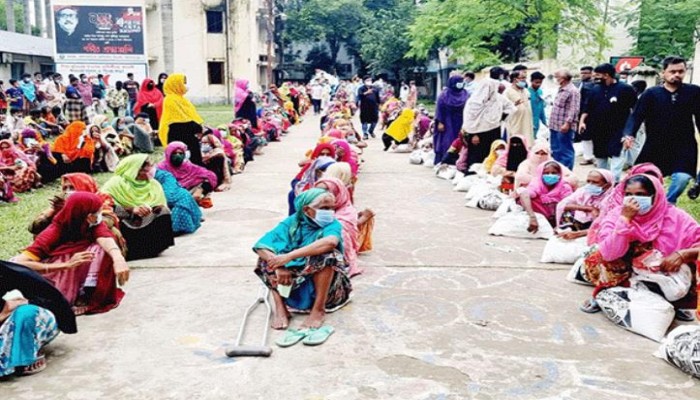 জাতীয় শোক দিবসে জামালপুরে খাদ্য সহায়তা