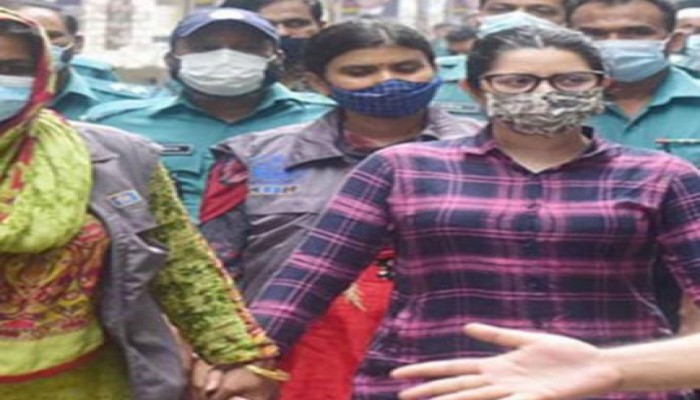 আদালতে পরীমণি
