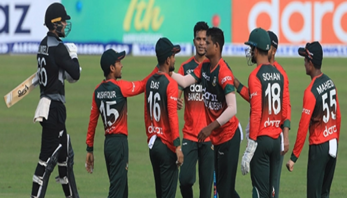 টাইগারদের বিপক্ষে সর্বনিম্ন রানের রেকর্ড নিউজিল্যান্ডের
