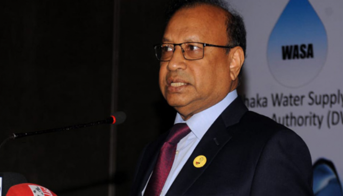 গন্ধবপুর ওয়াটার ট্রিটমেন্ট প্ল্যান্ট চুক্তি স্বাক্ষর সময়মতো প্রকল্পের কাজ শেষ করার তাগিদ স্থানীয় সরকারমন্ত্রীর