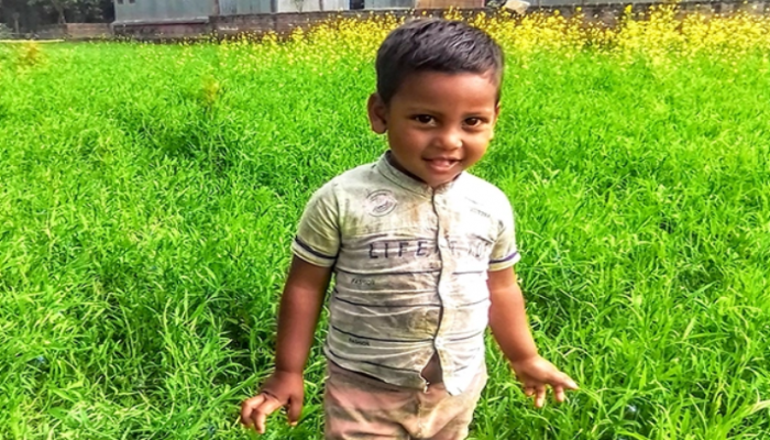 চরভদ্রাসনে পানিতে ডুবে শিশুর মৃত্যু