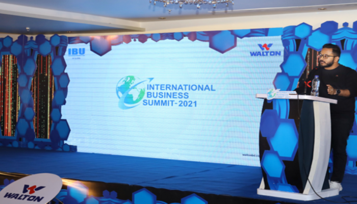 ইন্টারন্যাশনাল বিজনেস সামিট- ২০২১ ওয়ালটনের একশ' মিলিয়ন ডলারের পণ্য রপ্তানির টার্গেট