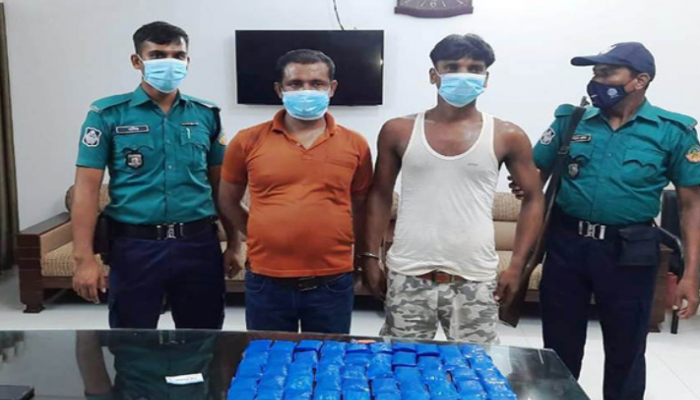 ১০ হাজার পিস ইয়াবাসহ দুই মাদক ব্যবসায়ী আটক