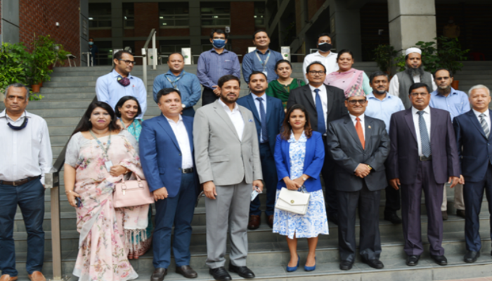 ইউএপি পরিদর্শনে নেপালের রাষ্ট্রদূত ও মালদ্বীপের হাই কমিশনার