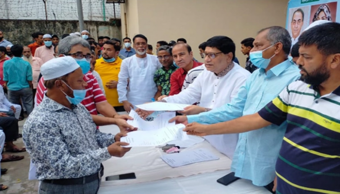 ঢাকা মহানগর দক্ষিণের ৩ ওয়ার্ডে বিএনপির তথ্য ফরম বিতরণ