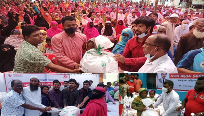 রূপগঞ্জে ৬ হাজার পরিবারকে ত্রাণ দিল বসুন্ধরা