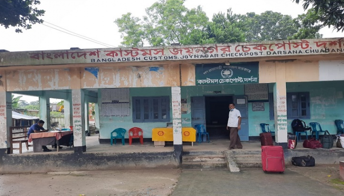 দর্শনা চেকপোস্ট দিয়ে ভারত-বাংলাদেশ যাতায়াত শুরু