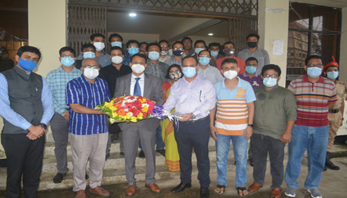 ভারতীয় ডেপুটি হাই কমিশনারের নোবিপ্রবি পরিদর্শন