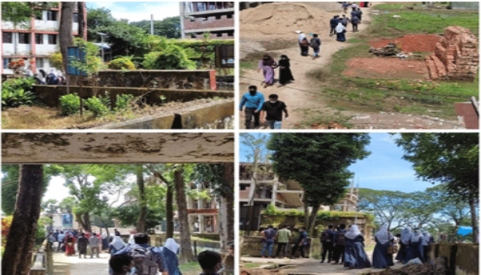 প্রাণ ফিরে পেল লাকসাম নওয়াব ফয়জুন্নেছা সরকারি কলেজ