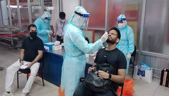 বিমানবন্দরে চালু হলো করোনা পরীক্ষা