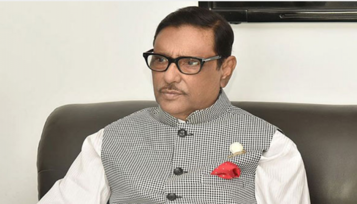 সাহস থাকলে তারেককে দেশে ফিরিয়ে আনুন, বিএনপিকে ওবায়দুল কাদের
