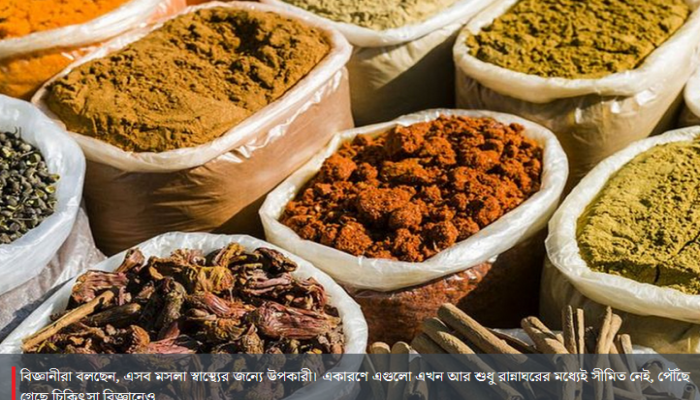 মসলা দেওয়া তরকারিতে মিলে যেসব গুণাগুণ