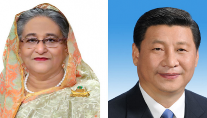 চীনের প্রতিষ্ঠাবার্ষিকীতে শি জিনপিংকে প্রধানমন্ত্রী শেখ হাসিনার শুভেচ্ছাবার্তা