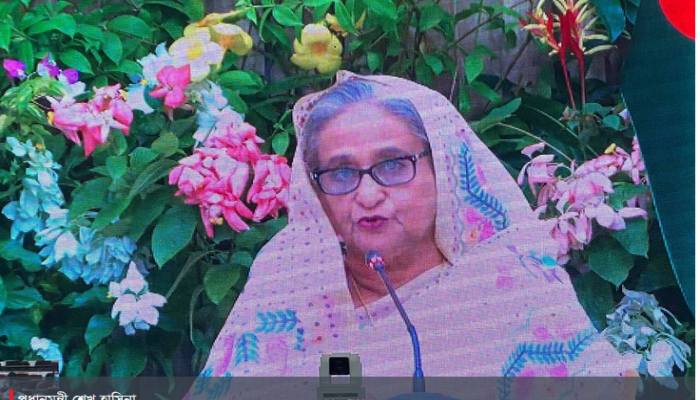 এসডিজি প্রোগ্রেস সম্মাননা জনগণকে উৎসর্গ করলেন প্রধানমন্ত্রী