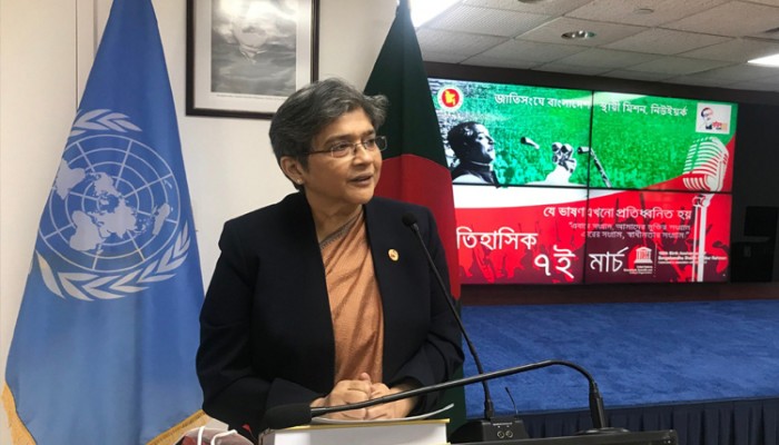 প্রত্যাবাসনে বিলম্ব রোহিঙ্গাদের হতাশ করছে: জাতিসংঘে রাবাব ফাতিমা