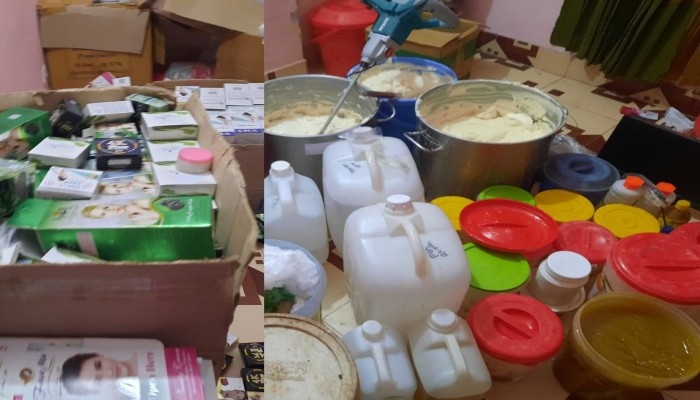 ইউরিয়া সার-সাবান দিয়ে নামি-দামি ব্রান্ডের কসমেটিকস তৈরি!