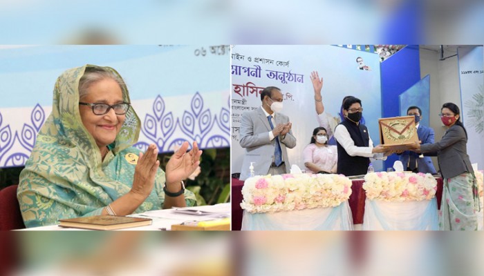 সবার জন্য ন্যায় বিচার নিশ্চিতে কাজ করুন, নবীন কর্মকর্তাদের প্রতি প্রধানমন্ত্রী