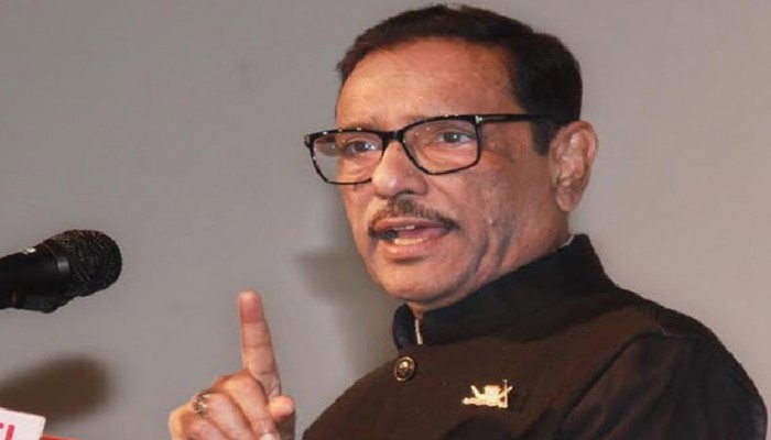 অনিয়ম করে প্রার্থীর নাম পাঠালে শাস্তি : ওবায়দুল কাদের