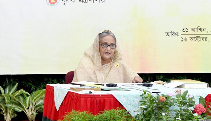 খাদ্য উৎপাদন বাড়াতে গবেষণায় গুরুত্বারোপ প্রধানমন্ত্রীর