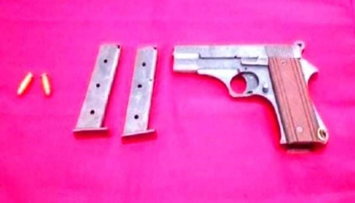 যশোরের শার্শায় অস্ত্র-গুলি ও মাদক উদ্ধার।