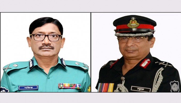 ডিএমপি কমিশনার ও র‍্যাব ডিজির পদোন্নতি