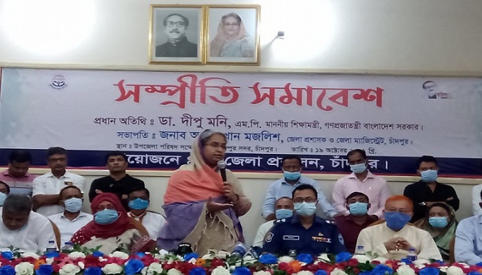 স্বাধীনতা বিরোধীরাই দেশকে অস্থিতিশীল করে তুলছে: শিক্ষামন্ত্রী