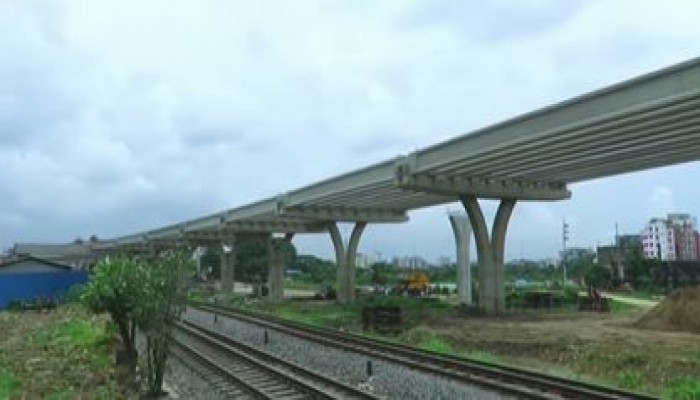 দৃশ্যমান হলো দেশের প্রথম এলিভেটেড এক্সপ্রেসওয়ে