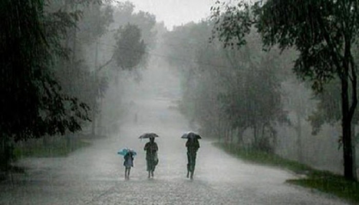 ভারী বর্ষণের পূর্বাভাস