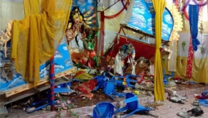 জড়িতদের জামিনের বিরুদ্ধে কঠোর অবস্থানে সরকার মন্দির ও বাড়িঘরে হামলা