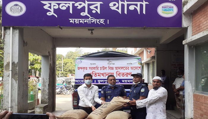 এতিমখানায় জব্দকৃত ১০ টাকা কেজির চাল