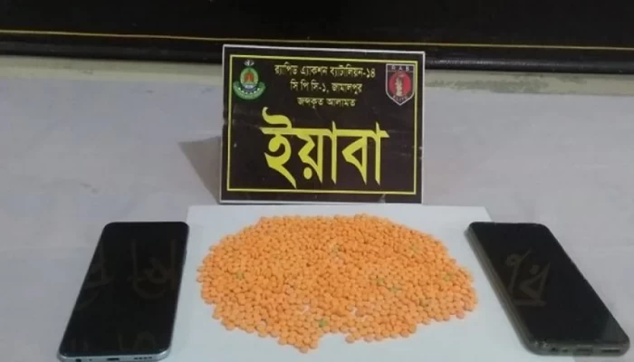 জামালপুরে ইয়াবা পাচারকারী চক্রের ২ সদস্য গ্রেফতার