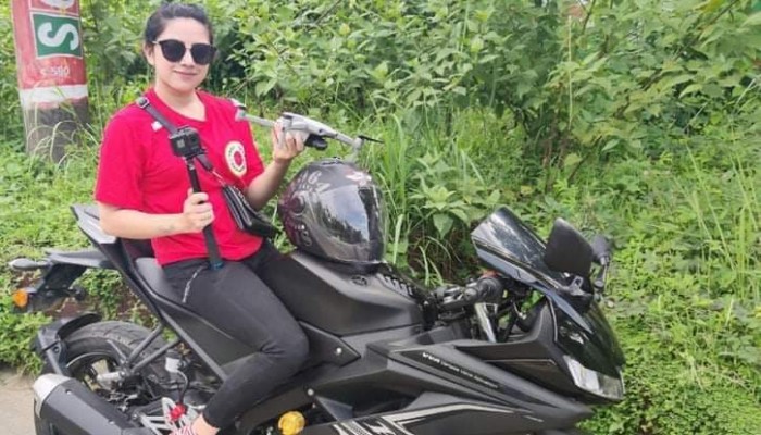 সিলেটে লেডি বাইকার রিয়ার বিরুদ্ধে মাদক মামলা, খুঁজছে পুলিশ