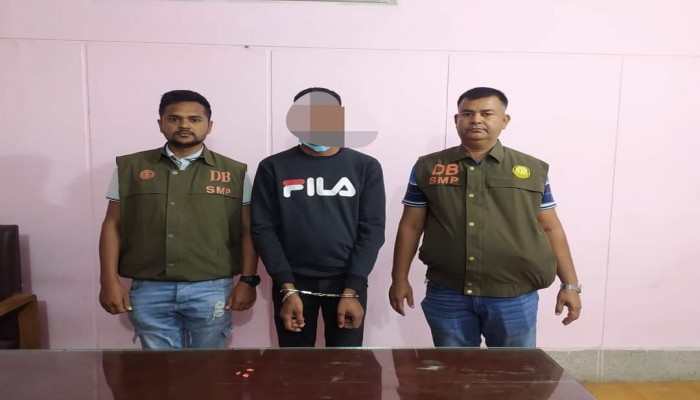 গোয়েন্দা পুলিশের অভিযানে সিলেটে ইয়াবা সাদ্দাম গ্রেফতার