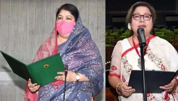 শপথ নিলেন নব-নির্বাচিত এমপি মেরিনা জাহান