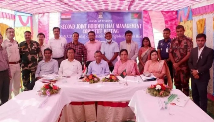 বাংলাদেশ-ভারত সীমান্ত হাট কমলগঞ্জে চালু হচ্ছে।
