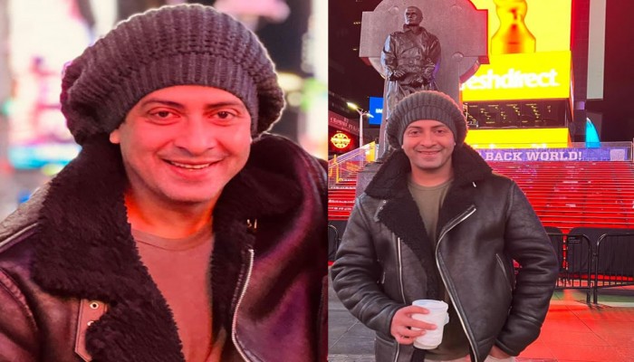 ‘আলহামদুলিল্লাহ্‌’ বললেন  শাকিব টাইমস স্কয়ারে দাঁড়িয়ে