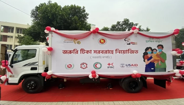 বাংলাদেশকে ১৮টি ফ্রিজার ট্রাক উপহার হিসেবে দিচ্ছে টিকা পরিবহনের জন্য যুক্তরাষ্ট্র