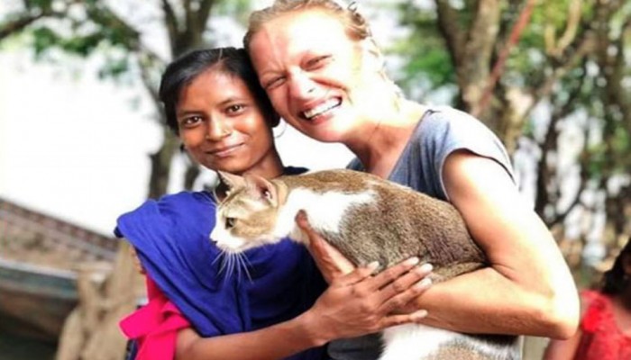 খুঁজে পাওয়া গেল সেই জার্মান নারীর বিড়াল