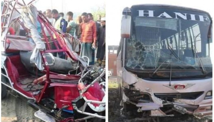 গোবিন্দগঞ্জে মর্মান্তিক সড়ক দুর্ঘটনায় নিহত ৫, আহত ৩ শফিকুল ইসলাম সাগর গাইবান্ধা