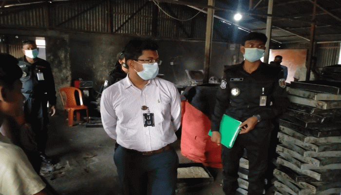 আড়াই লাখ টাকা জরিমানা ভেজাল বিরোধী অভিযানে