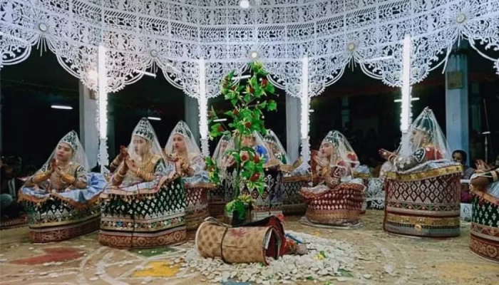 সিলেটজুড়ে মণিপুরিদের ঐতিহ্যবাহী মহারাসলীলা উৎসব