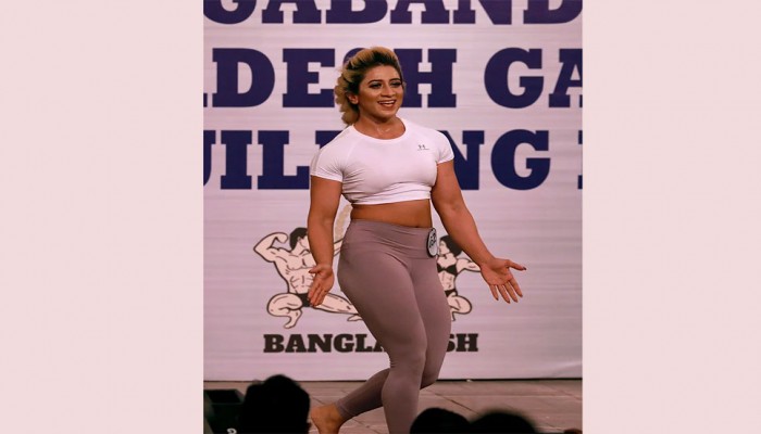 আন্তর্জাতিক মঞ্চে বাংলাদেশের প্রথম নারী বডিবিল্ডার
