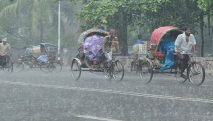 ঢাকাসহ ৫ বিভাগে ভারী বৃষ্টির আশঙ্কা