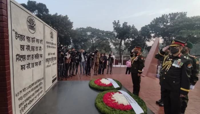 শহীদ বুদ্ধিজীবী দিবসে রাষ্ট্রপতি ও প্রধানমন্ত্রীর শ্রদ্ধা
